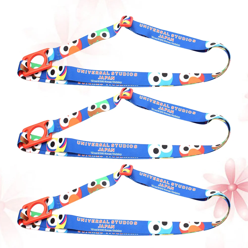 3 Pcs Water Bottle Handle Straps Sports Lanyard Portable Kettle Buckle Lanyards Accessories Shoulder