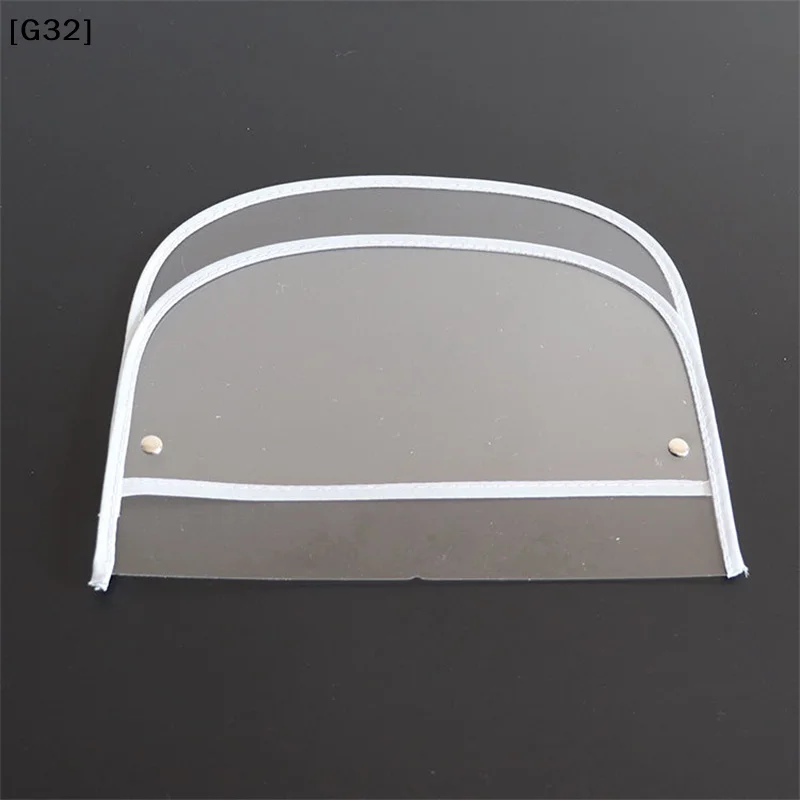Replaceable Clear Hat Brim Raincoat Face Protector Transparent Rainproof Hood for Poncho Jacket[G32] view 4