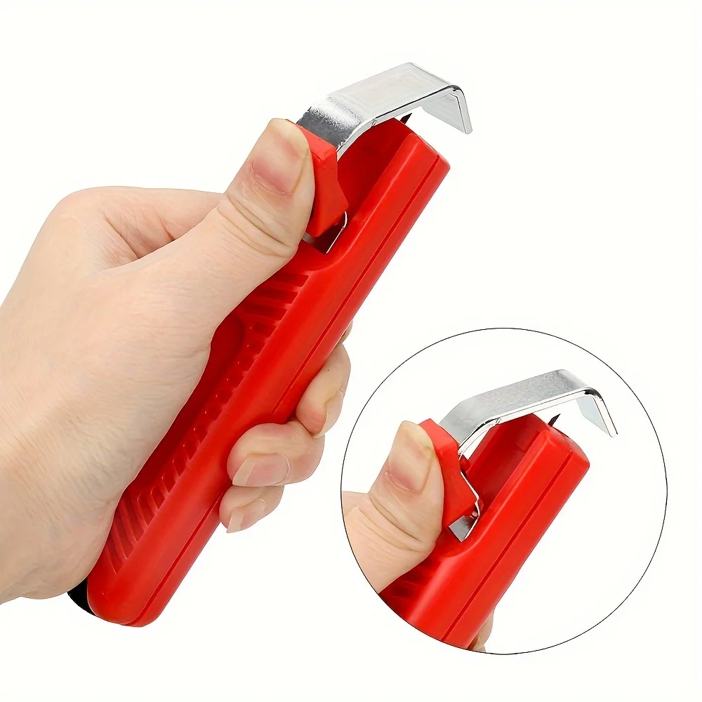 Kabel Messer Stripper Abisolieren Werkzeuge Kunststoff Griff Durchmesser 8-28mm PVC Elektriker Messer Einstellbare Kabel Abisolieren Messer – Detail 1
