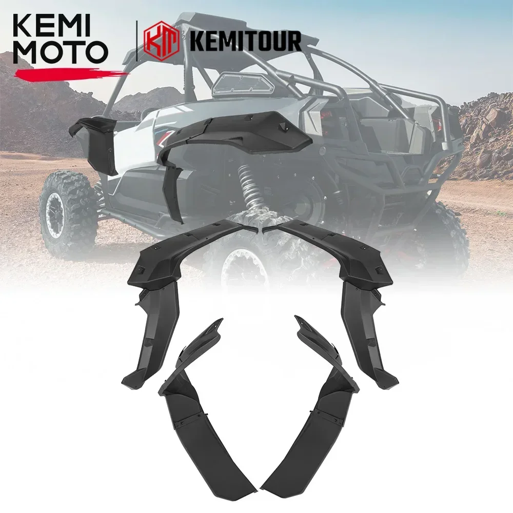 

KEMIMOTO UTV Wide Heavy-Duty Front & Rear Fender Flares #99994-1324 for Kawasaki Teryx KRX 1000 2020-2024