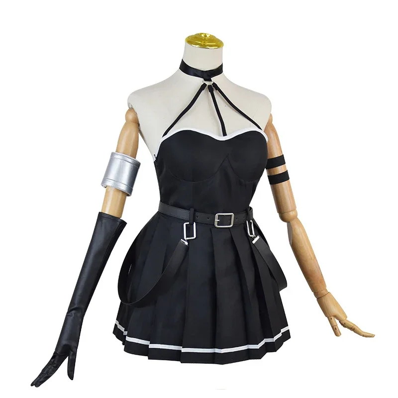 Sousou No Frieren Costume Cosplay Parrucca Scarpe Anime Abito da mago Orecchio da elfo Festa di Halloween Charistmas per Donne Ragazze