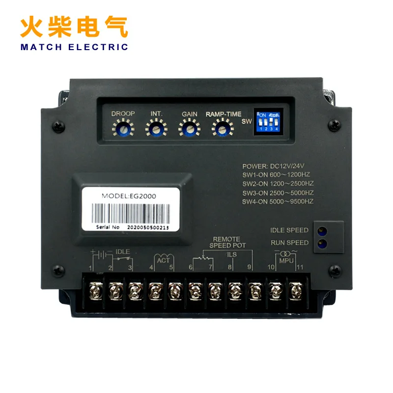 EG2000 Engine Electronic Governor Generator Set Speed Controller Automatic Speed Control Board Module