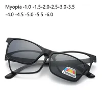 TR90 Myopia Frame Fashion Ladies Polarized Sunglasses Magnetic Suction a Variety Clip Sets Mirror Night Vision Goggles Men