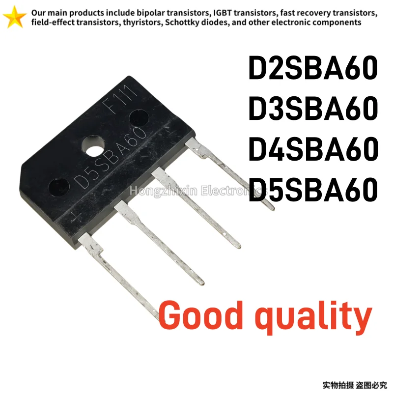 10PCS D2SBA60 D3SBA60 D4SBA60 D5SBA60 New bridge rectifier