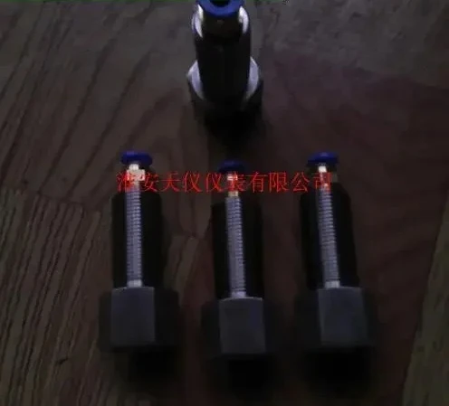 Air source pipe adapter, internal/external thread adapter connector, custom-made tee connector for calibration