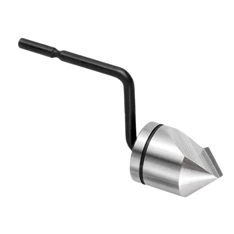Multiple Material Compatible Handheld Chamfer Bit for Improved Processing Efficiency Smooth Finishing in Metal Woodwork L4MF