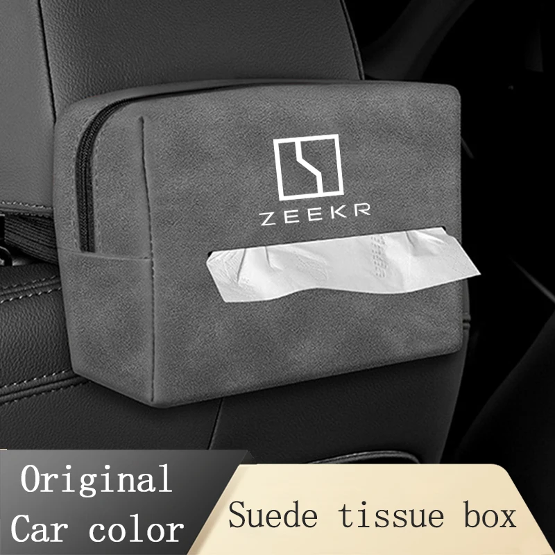 

Car Storage Tissue Box For Geely ZEEKR Cooley Emgrand Global Hawk Okavango Aktie Car Seat Tissue Box Car Interior Accessories