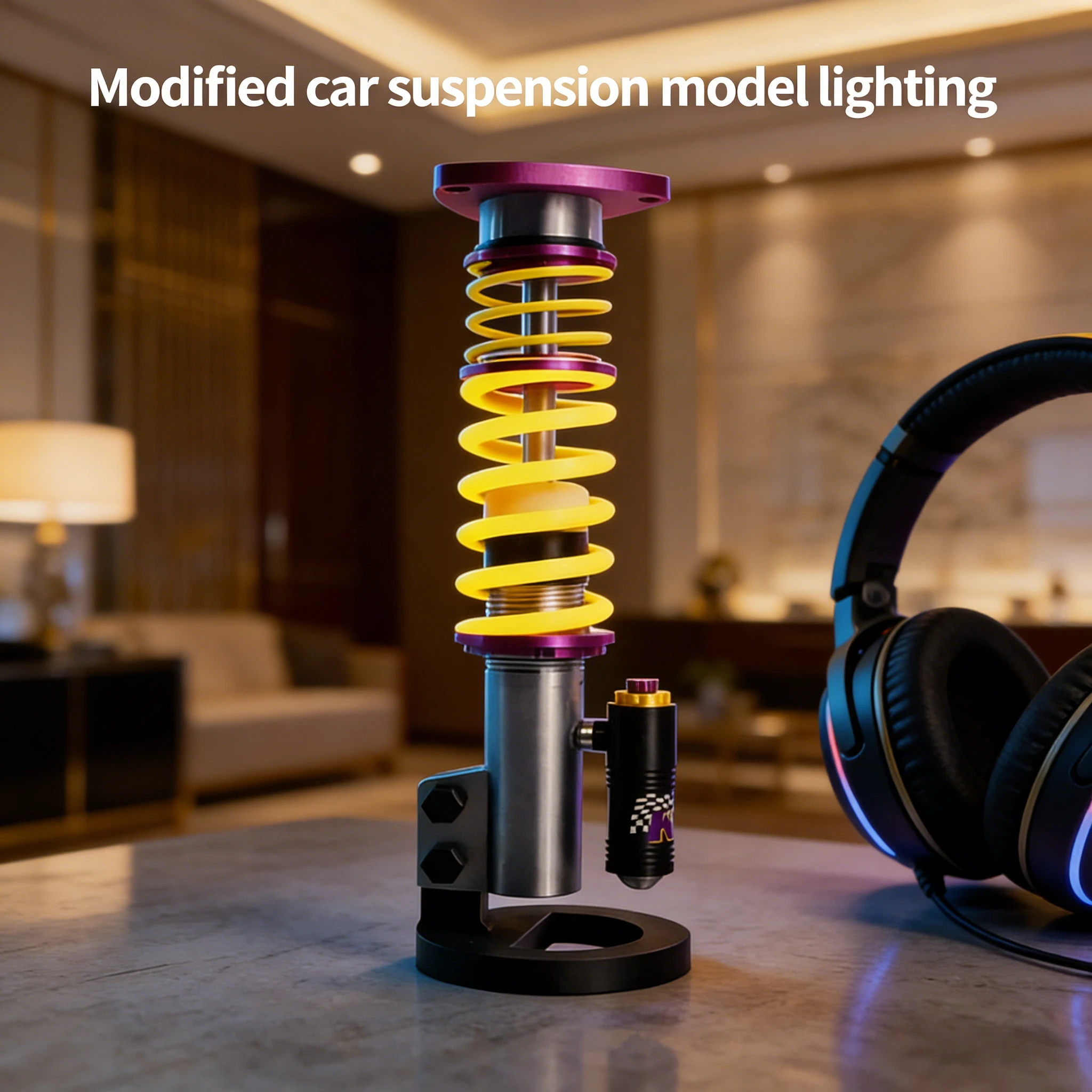 

DLY Shock Absorber Desk Lamp, Industrial Style Replica, Creative Personalized Decorative Light