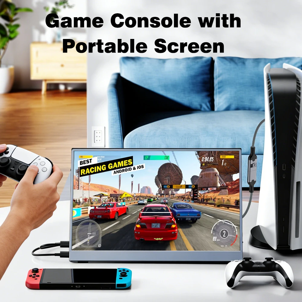 UGOURD Mini & Micro HDMI to HDMI Female Extender Cable 0.2M 4K 144Hz 60Hz MicroHDMI Adapter Cord MiniHDMI Converter for Camera image 3