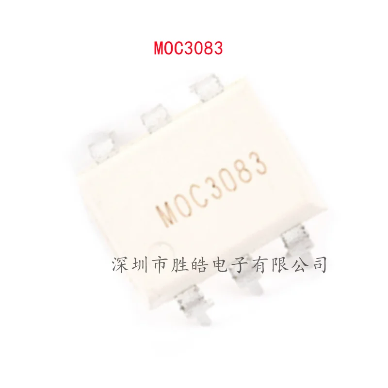 (10PCS)  NEW   MOC3083M   MOC3083  The Thyristor Drive  Photoelectric Coupler  Straight Into DIP-6  Integrated Circuit