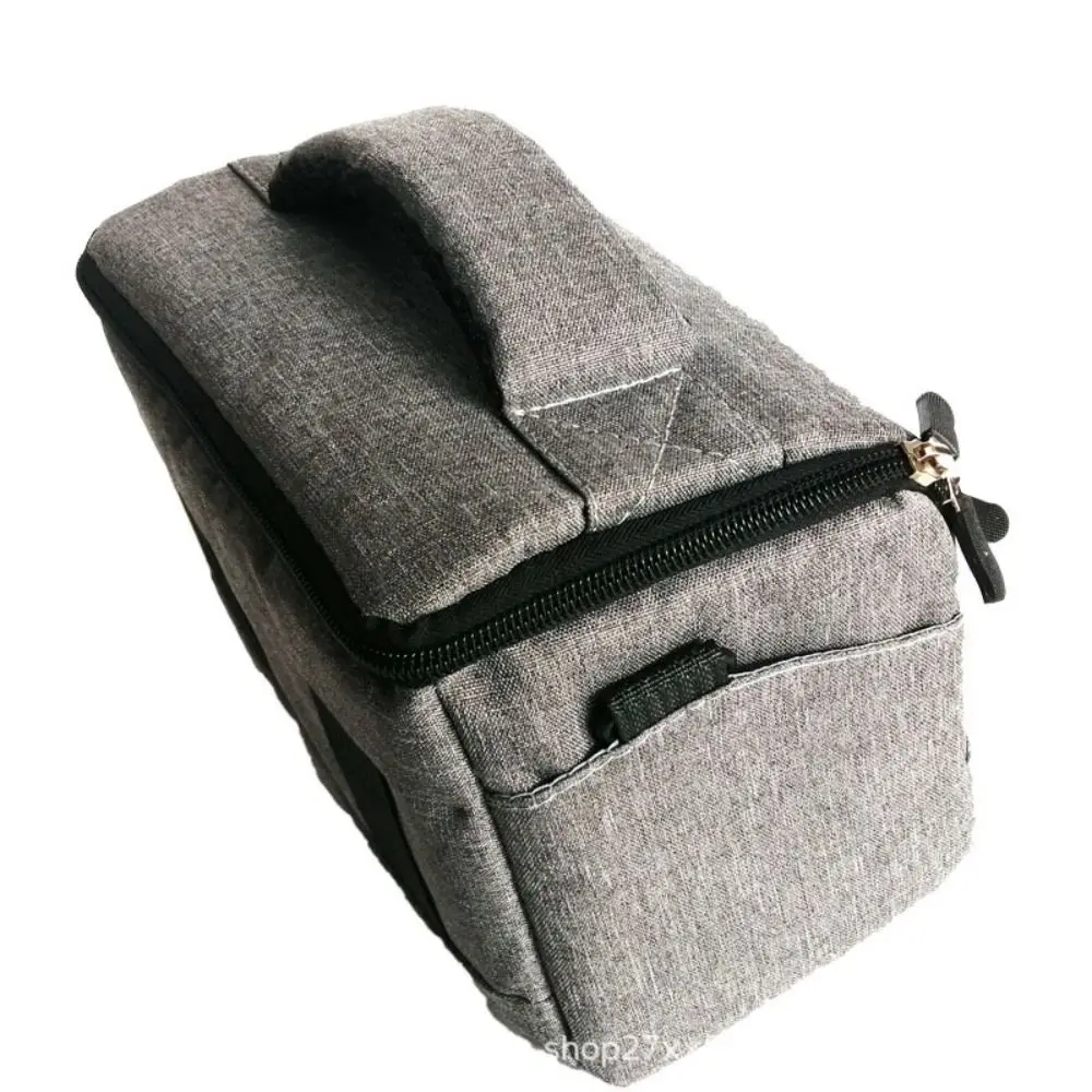Nylon Material Camera Storage Bag Waterproof Portable Size Camera Crossbody Bag Anti-Scratch Removable Compartment