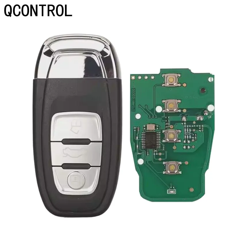 QCONTROL Smart Remote Key Semi Keyless 3/4BTN 315MHz/433MHZ/868MHZ 8T0 959 754C for For Audi Q5 A4L A5 A6 A7 A8 RS4 RS5 S4 S5