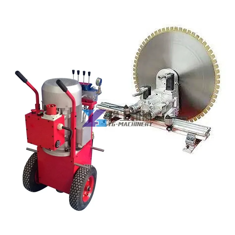 Portable Electric 800/1000/1200mm Rock Cutter Wall Cutting Vertical Concrete Saw Machine Reinforce Wall Groove Cutting Machine