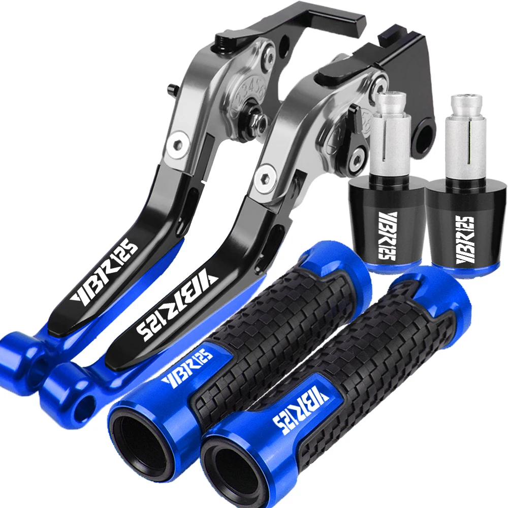 FOR YAMAHA YBR 125 2005-2014 2013 2012 2011 Motorcycle YBR 125 2010 2009 Folding Adjustable Brake Clutch Levers Handlebar grips
