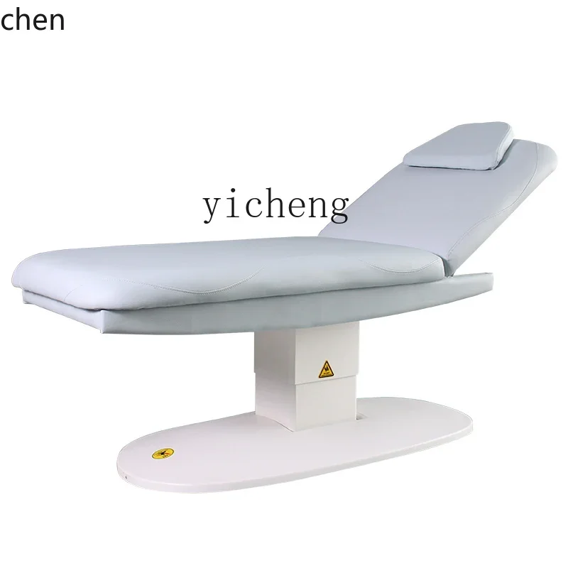 HT  Luxury Electric Beauty Bed Micro Plastic Lifting Tattoo Bed Beauty Bed
