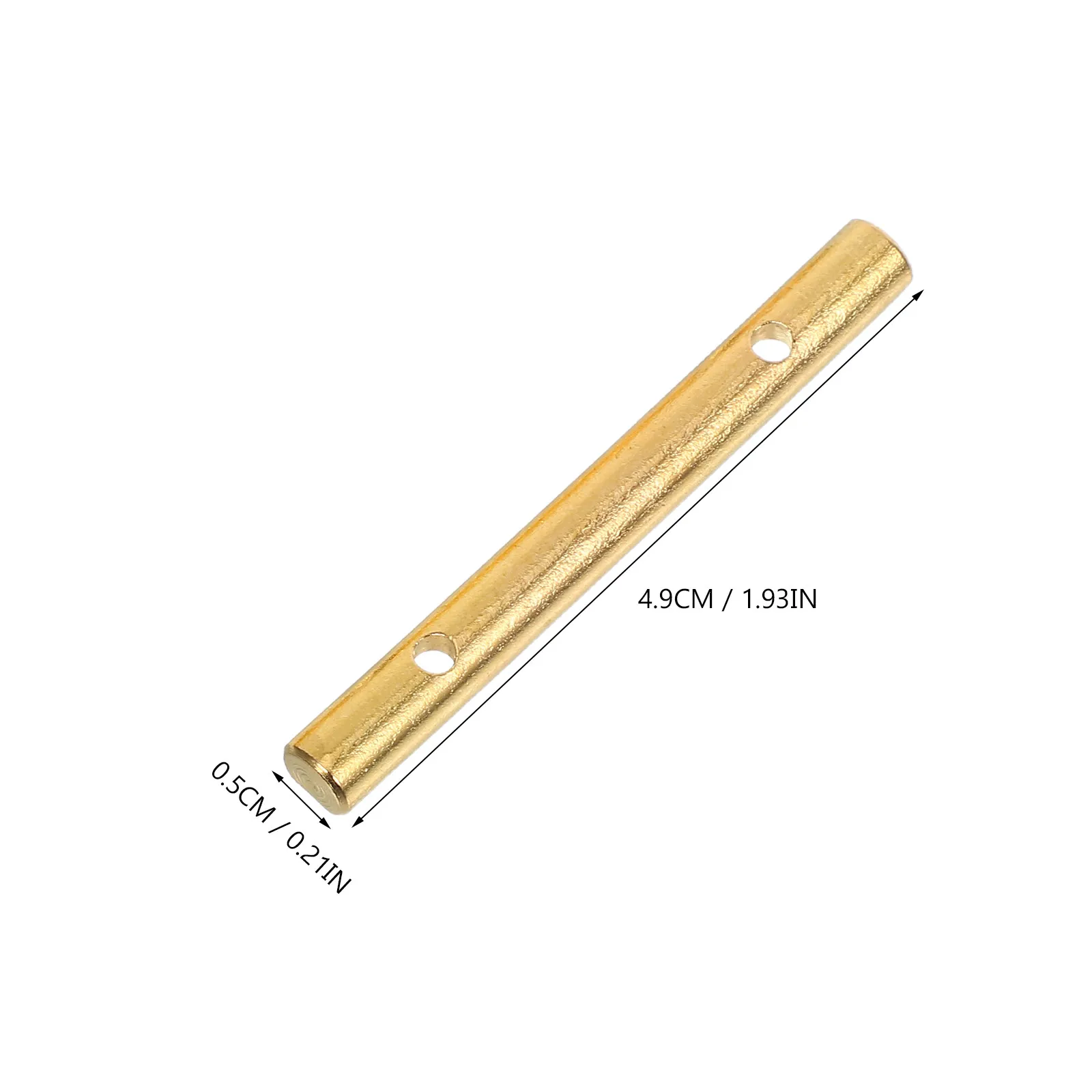 2 Piezas Barra de Trémolo de Latón para Guitarra Eléctrica, Brazo de Vibrato Estable, Accesorios para Puente de Tono, Protección de Clavijero, Afinador para Guitarra Acústica