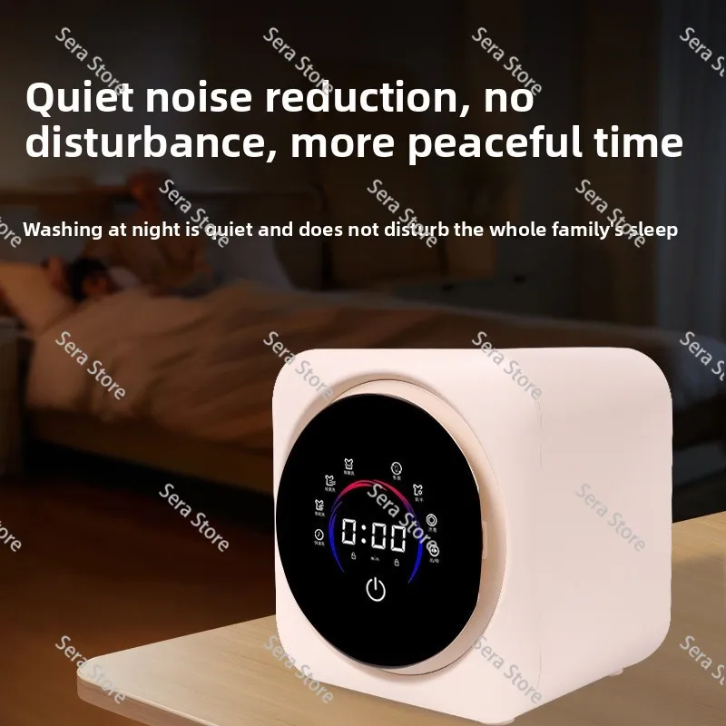 DR3 Mini Washing Machine Small Automatic Drum Elution Drying Integrated Baby Children's Underwear Wall-mounted Washing Machine