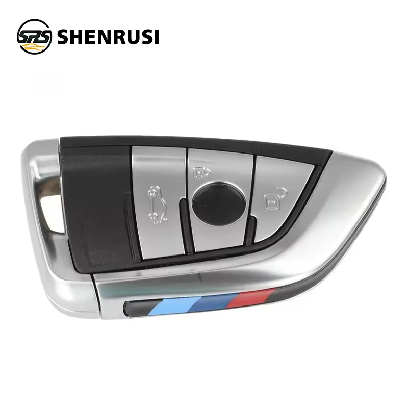 SHENRUSI الذكية 3/4 زر 315 /433 /868MHZ ID49 pcf7945 مفتاح بعيد دخول بدون مفتاح لسيارات BMW F FEM CAS4 5 7 Series X5 X6 2014+