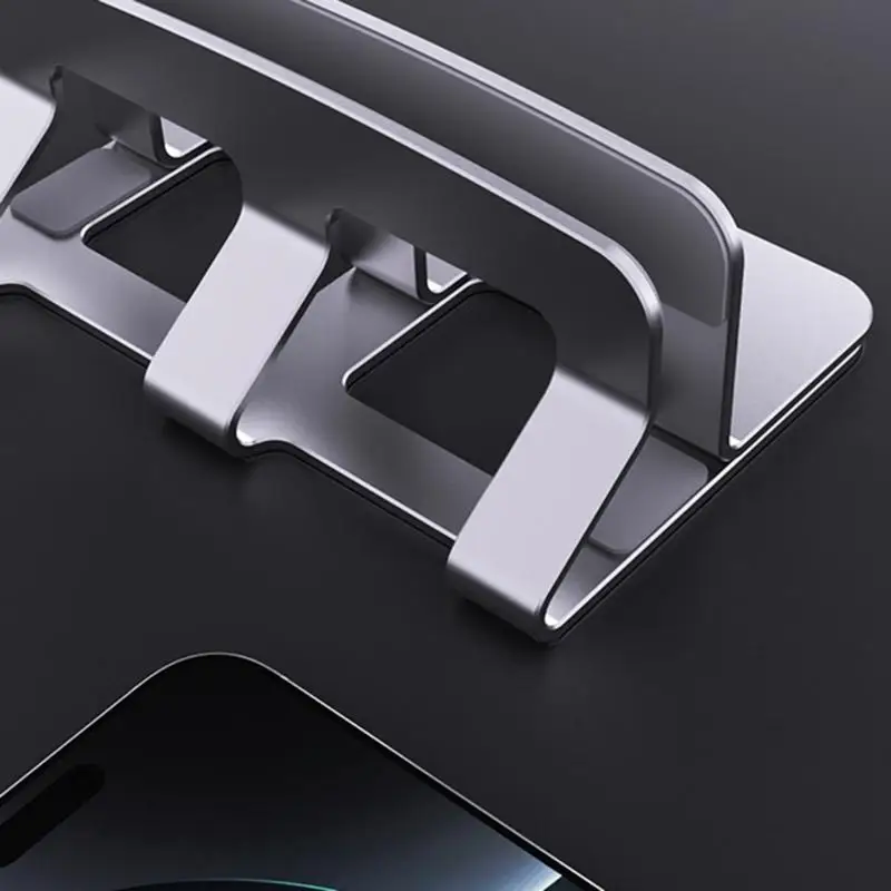 R53C Vertical Laptop Stand for Desk Laptop Holder Space Saving Adjustable Laptop Stand Support Rack For Laptop Notebook