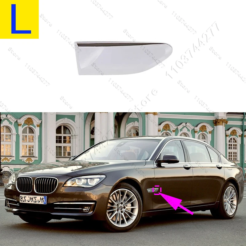 For 2009-2015 BMW 740i 750i, Alpina B7, Hybrid 7 (F01 F02) Chrome