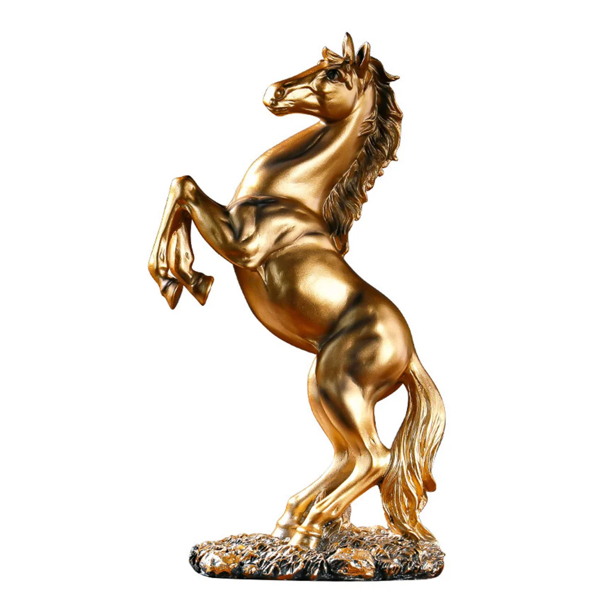 

Modern Style Sculpture Ornament Gifts, Resin Desktop Statue Decor, Desk Home Decoration for Living Room Bedroom Bookshelf Office