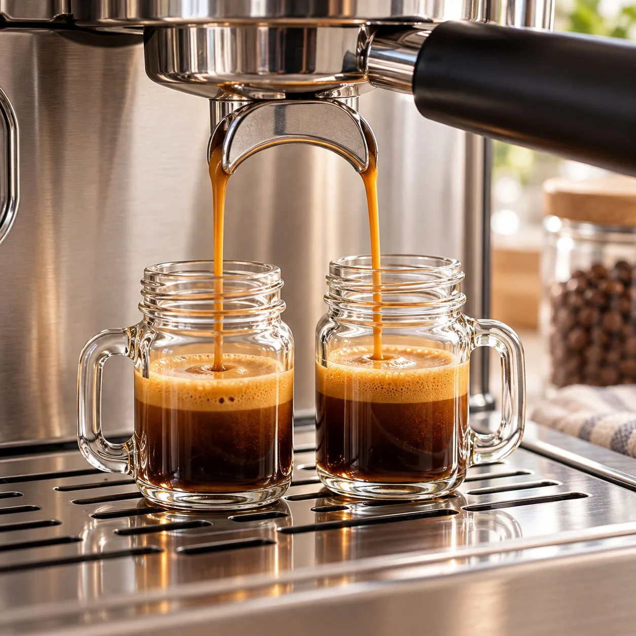 2pcs Mini Sub-bottling Coffee Concentrate Nuts Jam Honey Seal Tank Kitchen Spices Storage Container Cute Cafe Tools Bar Glass