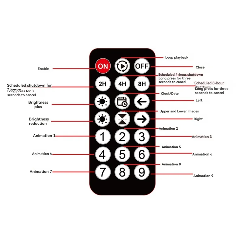 AASS-USB LED Matrix Flexible Panel Car Sign Scrolling Display 5V LED Signs RGB Pattern Scroll Text Bluetooth APP Control