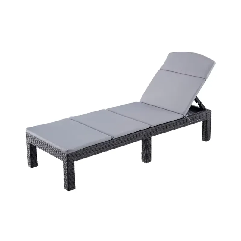 Modern Outdoor Furniture Beach Chairs With Cushions for Swimming Pool Use