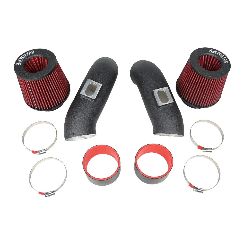 

Performances for 2012-2016 B MW F10 F12 F13 M5 M6 S63 V8 4.4TT Cold Air Intake System 360° Intake High Flow