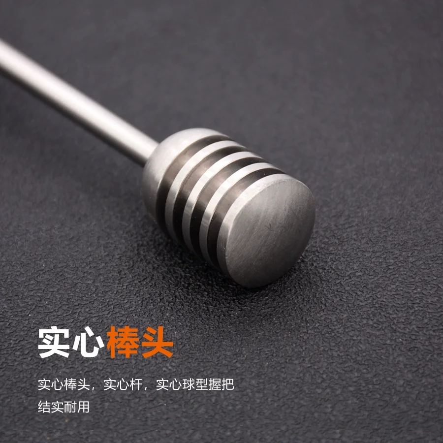 Honey Scoop Spoon 304 Stainless Steel Ladle Stirring Stick High Temperature  Long Handle Coffee Jam Milk Powder Stirring Stick