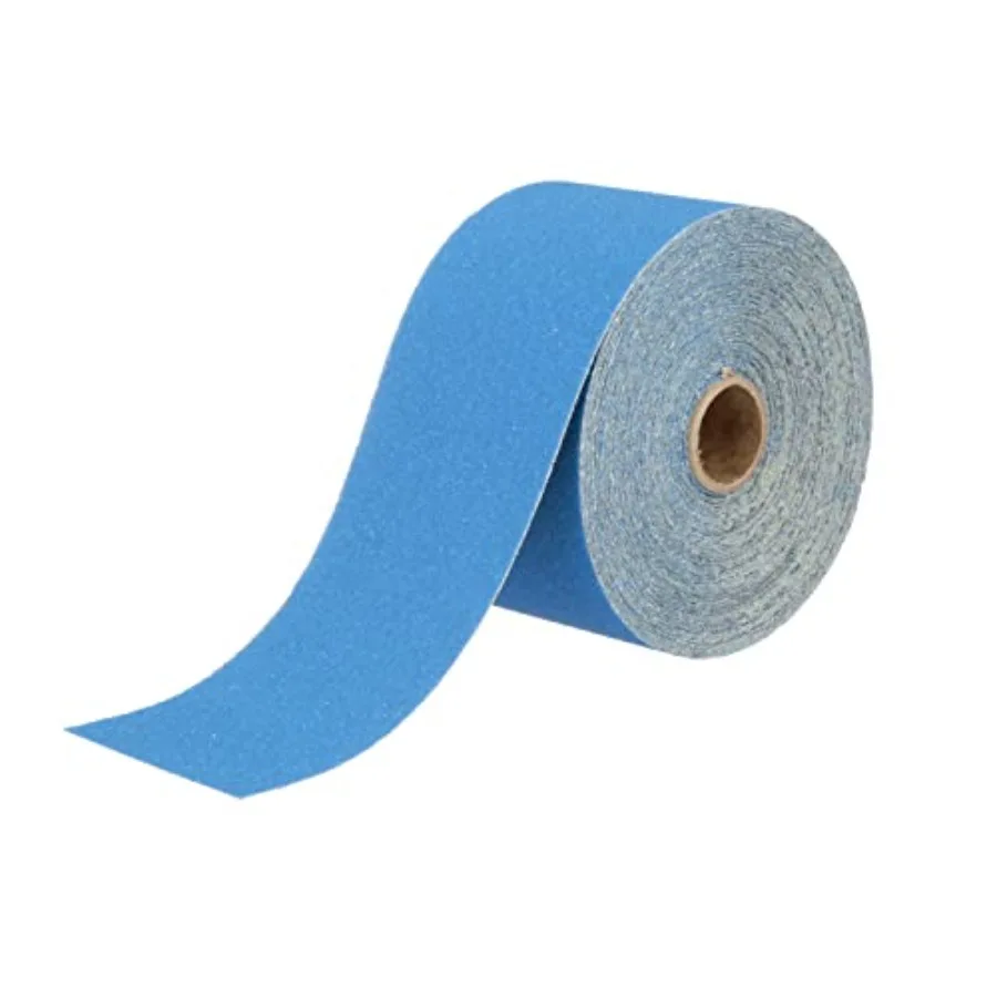 

Stikit Blue Abrasive Sheet Roll 36217 No Hole 20 yd 80+ Grade Automotive Sanding Roll Sandpaper for Coating Removal Body Repair