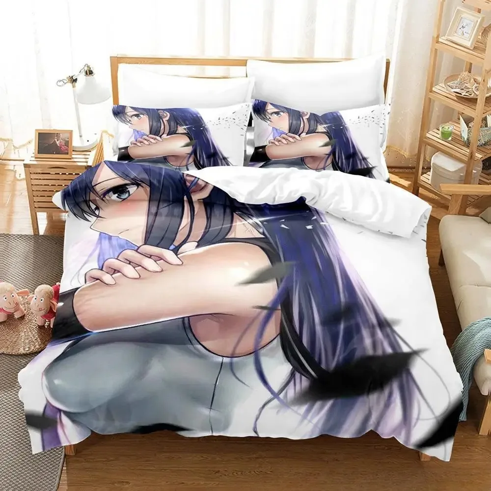 

Fashion Anime Brynhildr in The Darkness Bedding Set Single Twin Full Queen King Size Bed Set Adult Kid Bedroom Duvet cover Sets