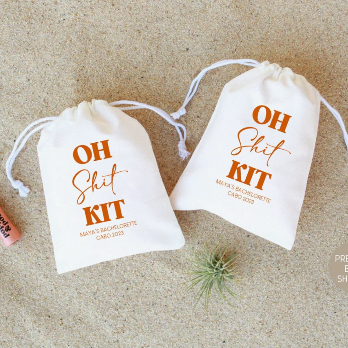 Oh Shit Kit - Personalized Oh Shit Kit - Personalized Party Favor - Hangover Kit - Bachelorette Party Favors - Recovery Kit - We