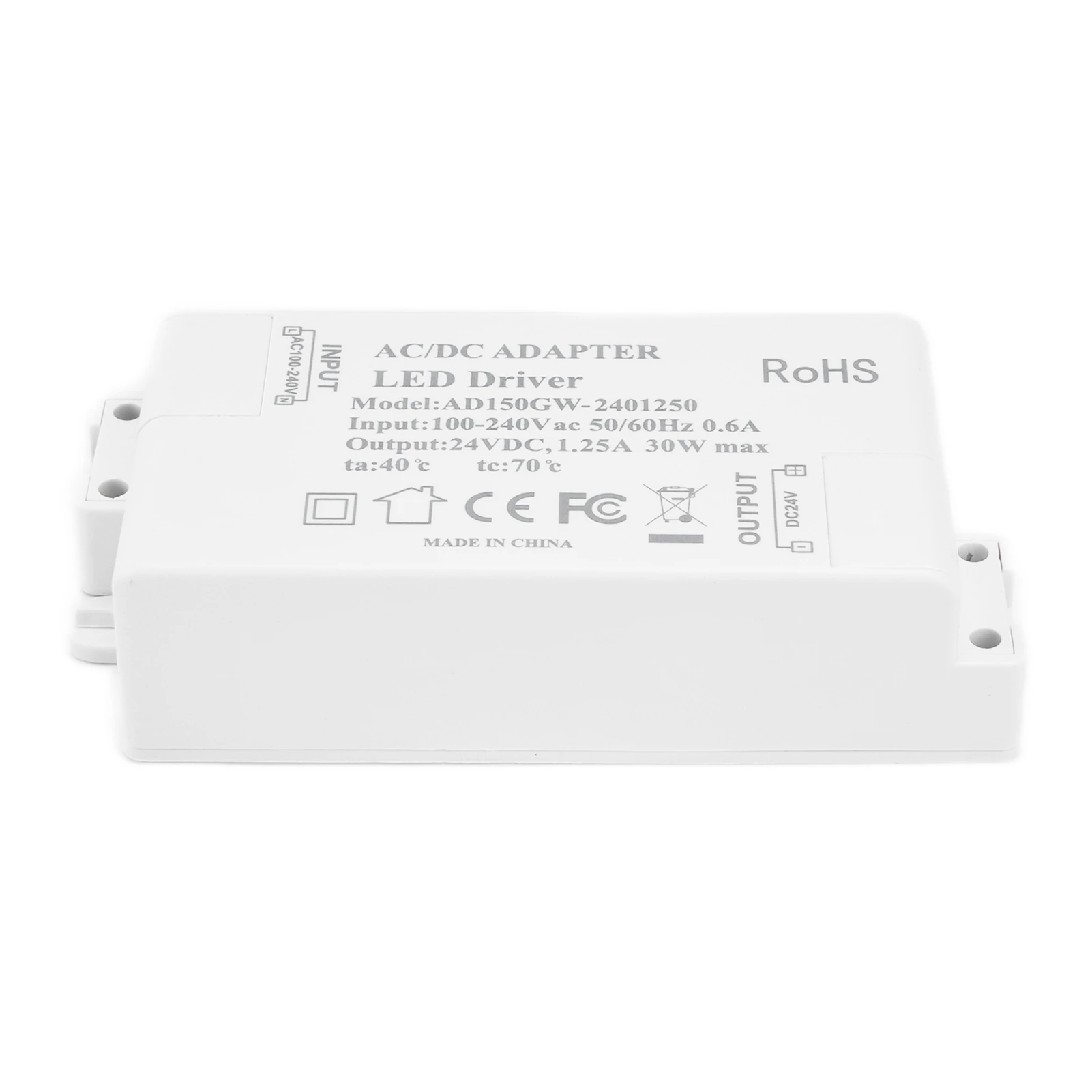 LED Driver Professionele LED Licht Transformator Verlichting Constante Spanning Accessoires 30W DC 24V 1.25A Kortsluitbeveiliging