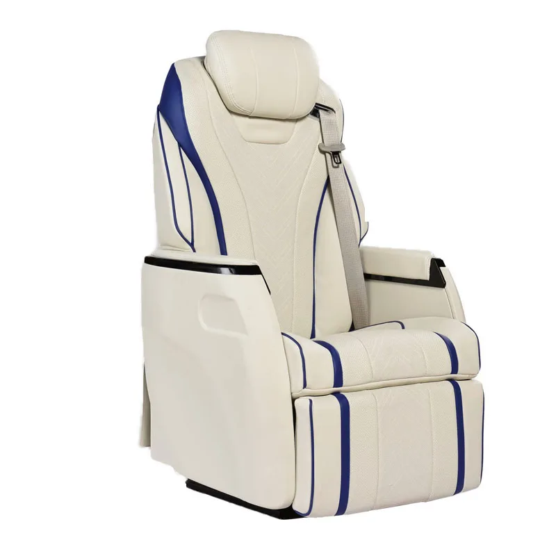 

2024 Car Accessories Captain Pilot Seat for Van Electric Reclining Luxury Auto Swivel Car Seats for Hiace Alphard Bus Chair