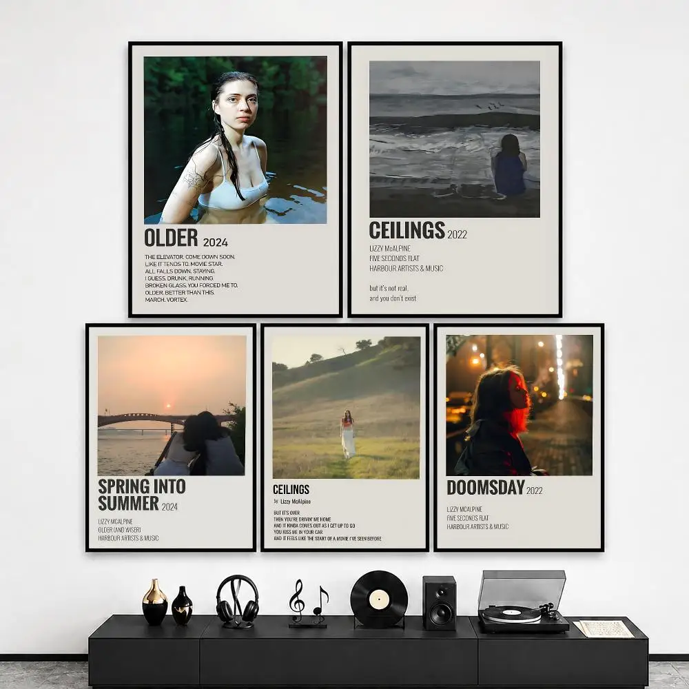 L-Lizzy M-McAlpine Poster HD Print Wall Art for Bedroom Living Room Office Bar Home Decor Aesthetic Print