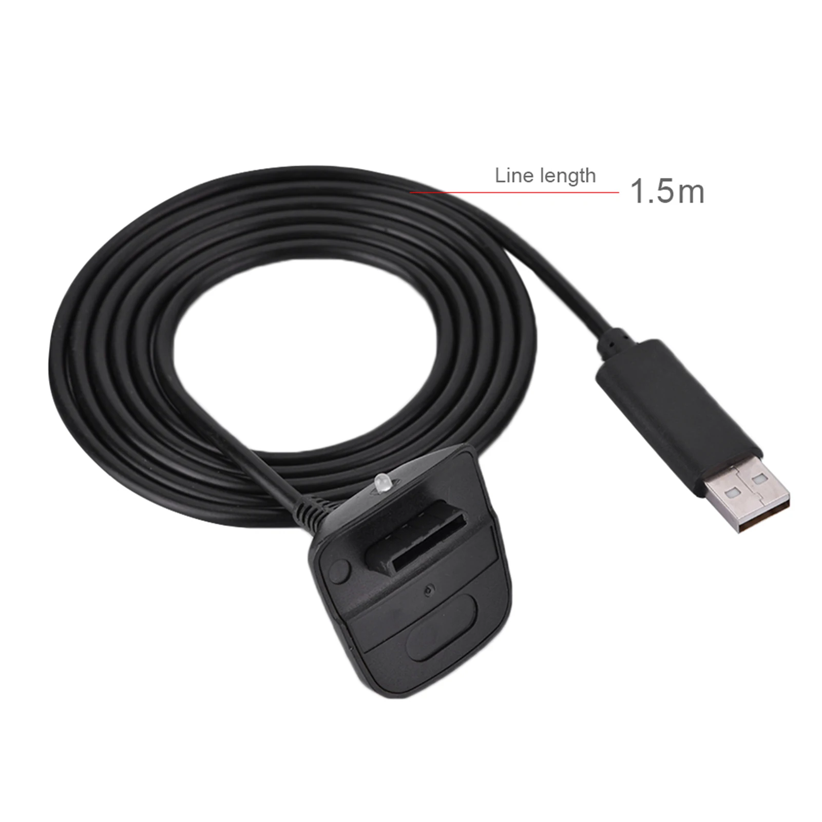 Cable de carga rápida para mando inalámbrico, Cargador USB para Microsoft Xbox 360, 360