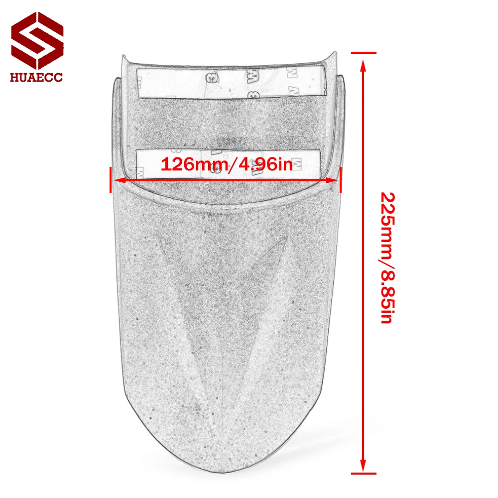 Motorcycle Front Fender Mudguard Wheel Hugger Extension for Triumph Tiger 900 GT /GT LOW/ GT PRO TIGER 850 2020-2022
