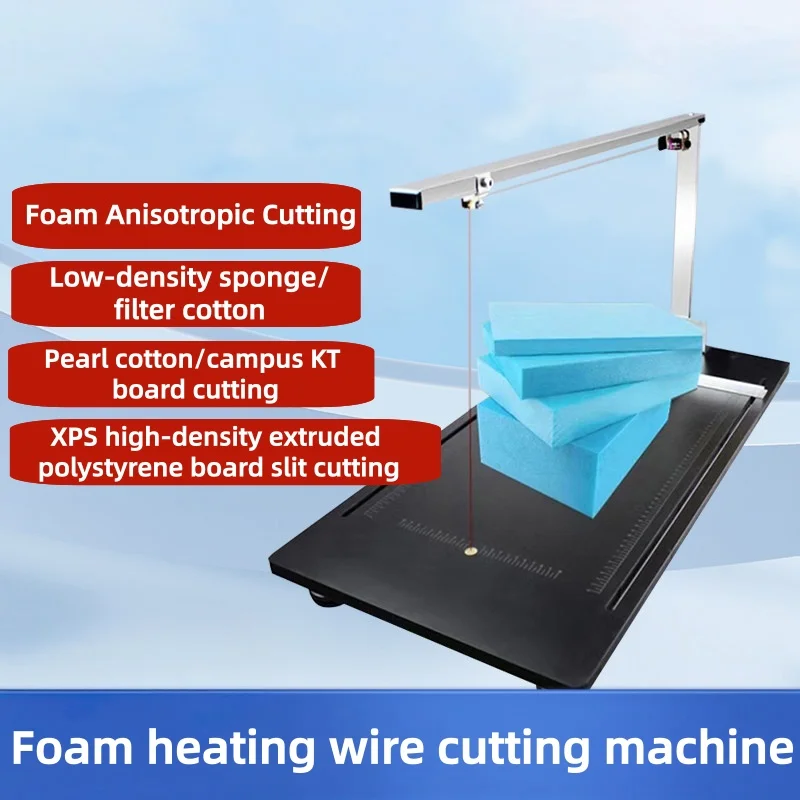 Hot Wire Foam Cutting Machine Desktop Electric Foam Cutter Horizontal Foam Cutting Tool for Styrofoam EPE Pearl Cotton