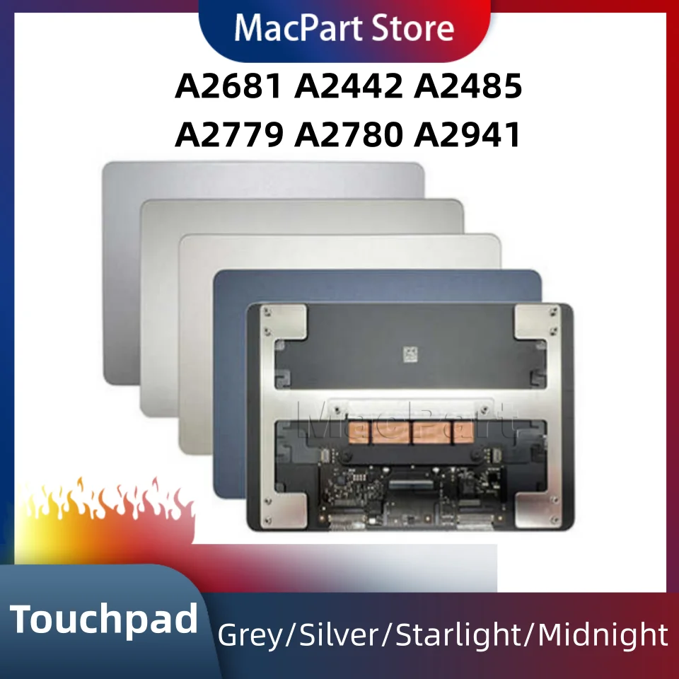 Brand New Touchpad for Macbook Air Retina A2681 A2442 A2485 A2779 A2780 A2941 M2 Touch pad Trackpad 2021-2023Year