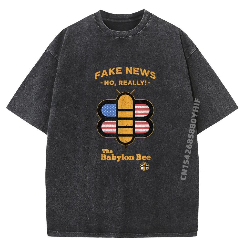 

Babylon Bee 2024 Election Fake News You Can Trust Funny Brand T Shirt Gifts For Men Oversized Washed Shirt