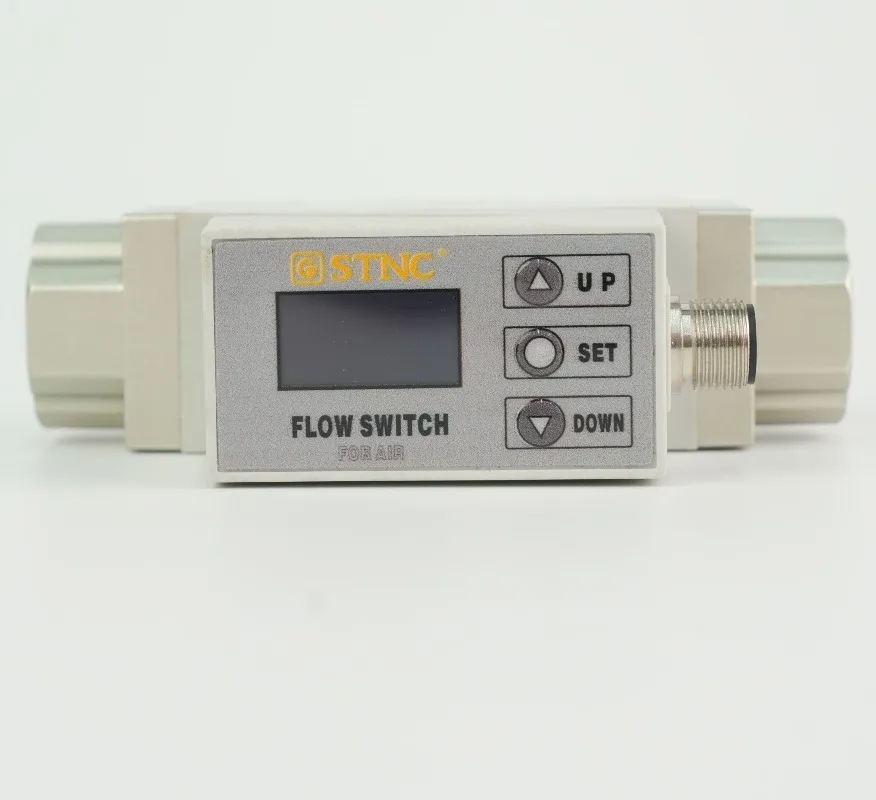 

【New】Factory Pneumatic Component Flow Meter Switch Low-cost Nitrogen Compression Air Flow Switch