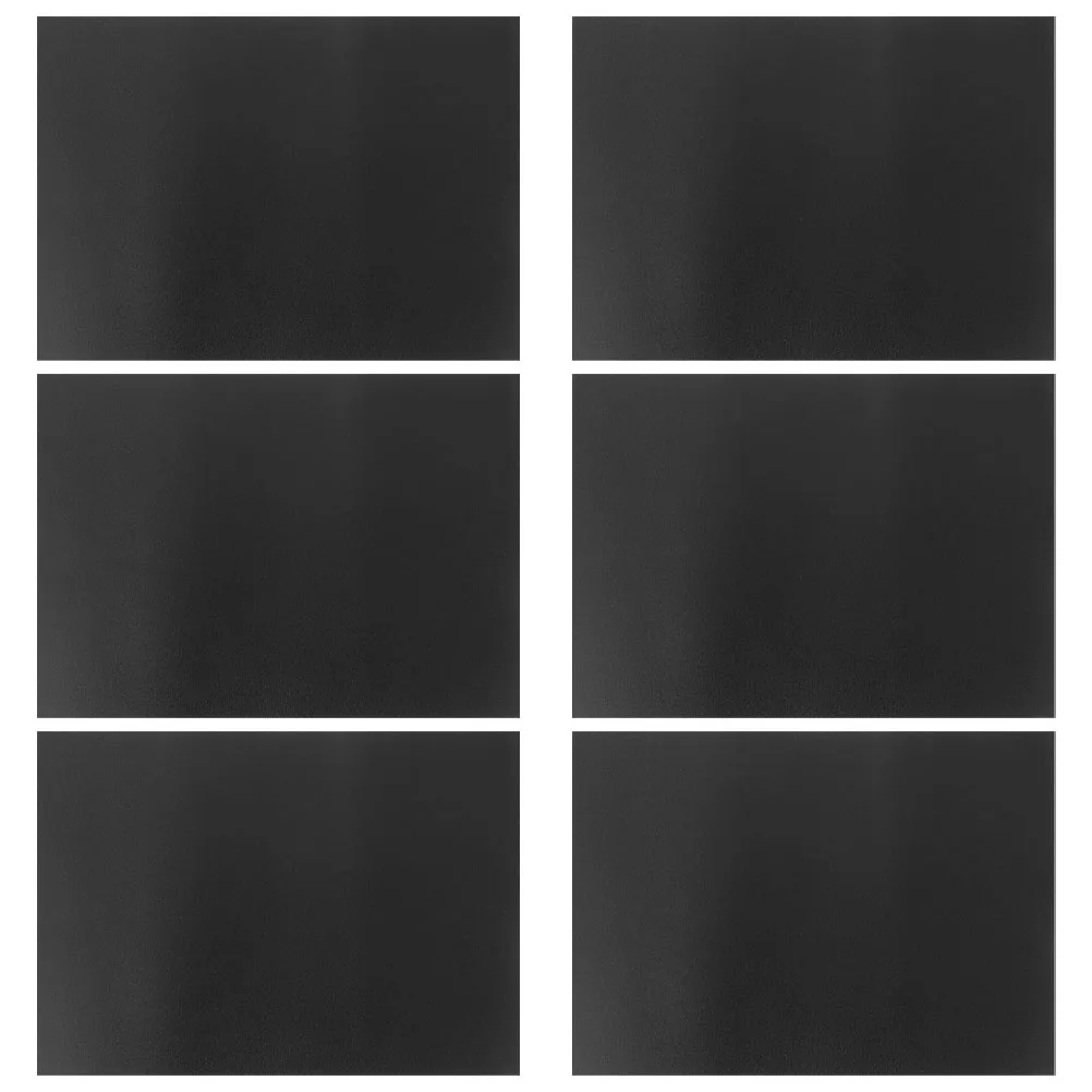 

6pcs Magnetic Blackboard Dry Erase Reusable Compact Boards Small Whiteboard Fridge Magnets Household Board Chalkboard