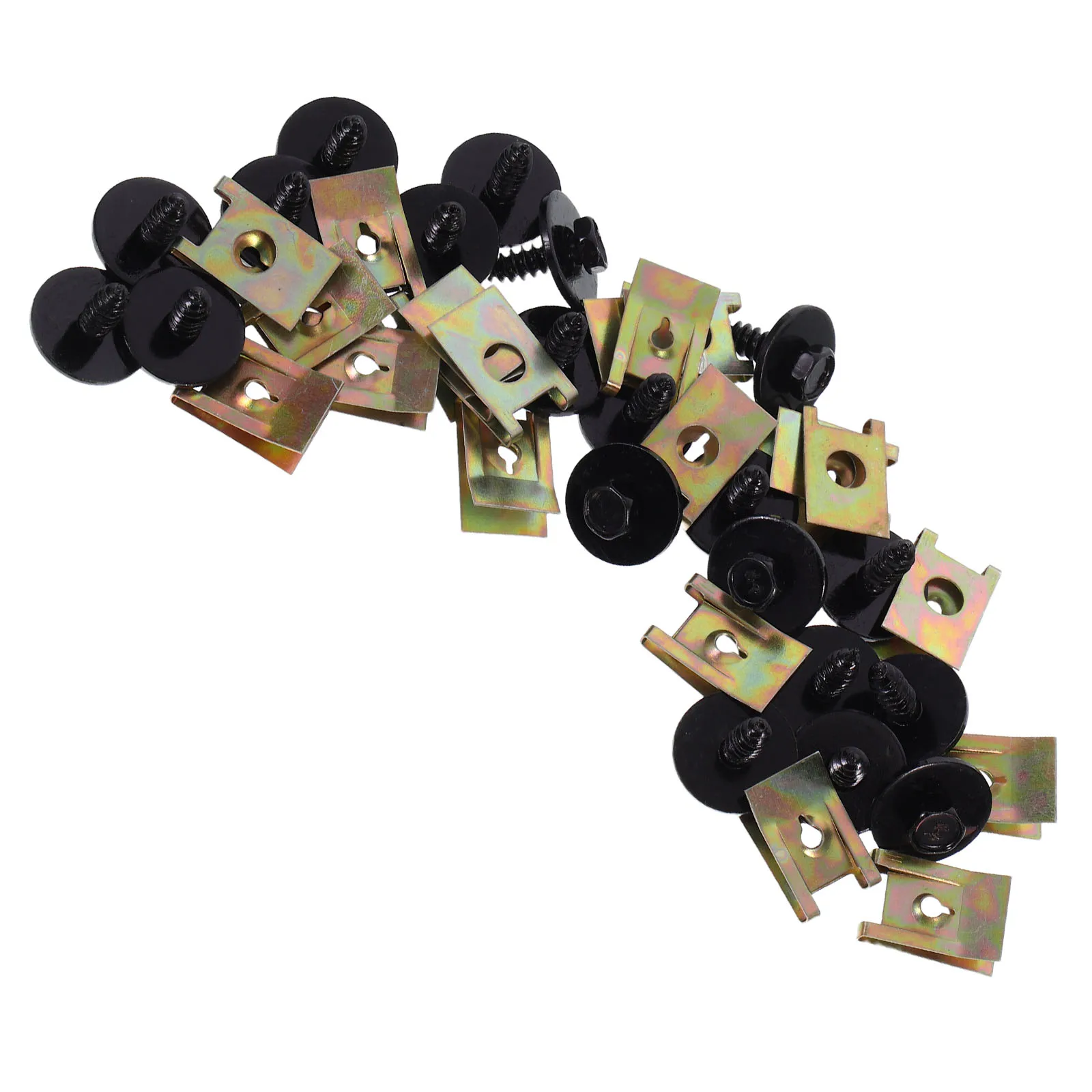 

Bumper Screws Safety Washers Engine Undertray Mount Bolt Car Accessories Long Lasting Precise Fit Versatile Use Full Protection