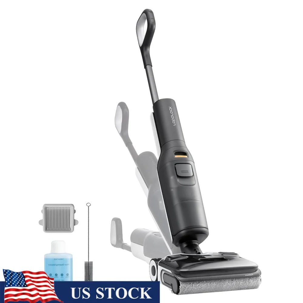 

30 Pro floor scrubber, zero lint, 180° flat lay, push-pull assist, smart cleaning solution delivery