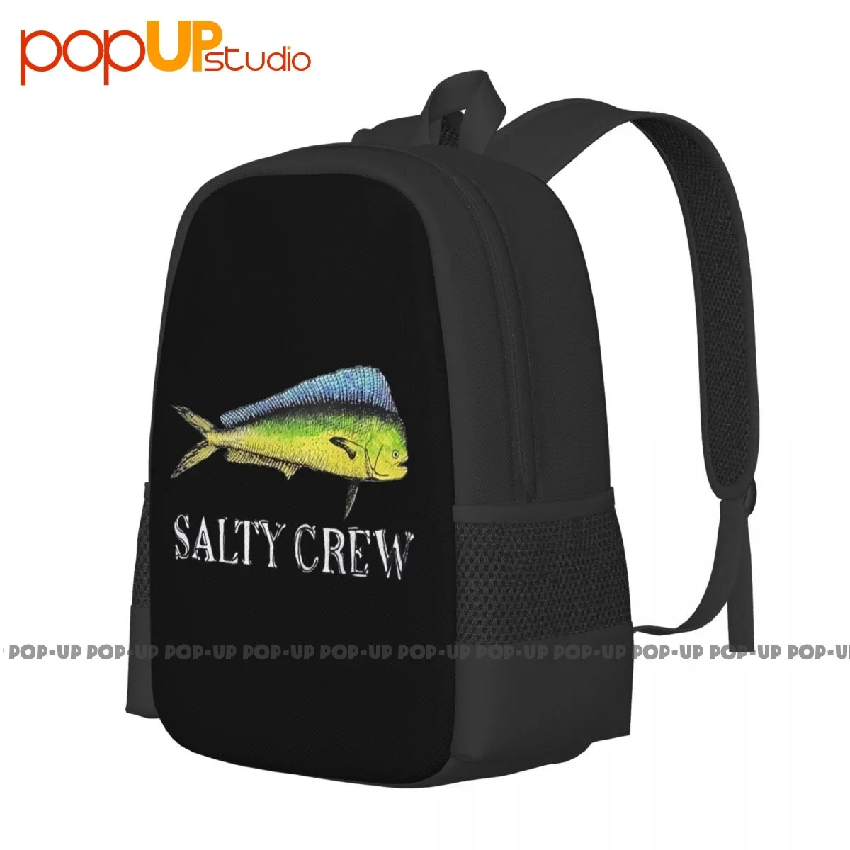 Salty Crew Fish Sail Dive P-347 Backpack Large Capacity Print Beach Bag 3d Printing Riding Backpack