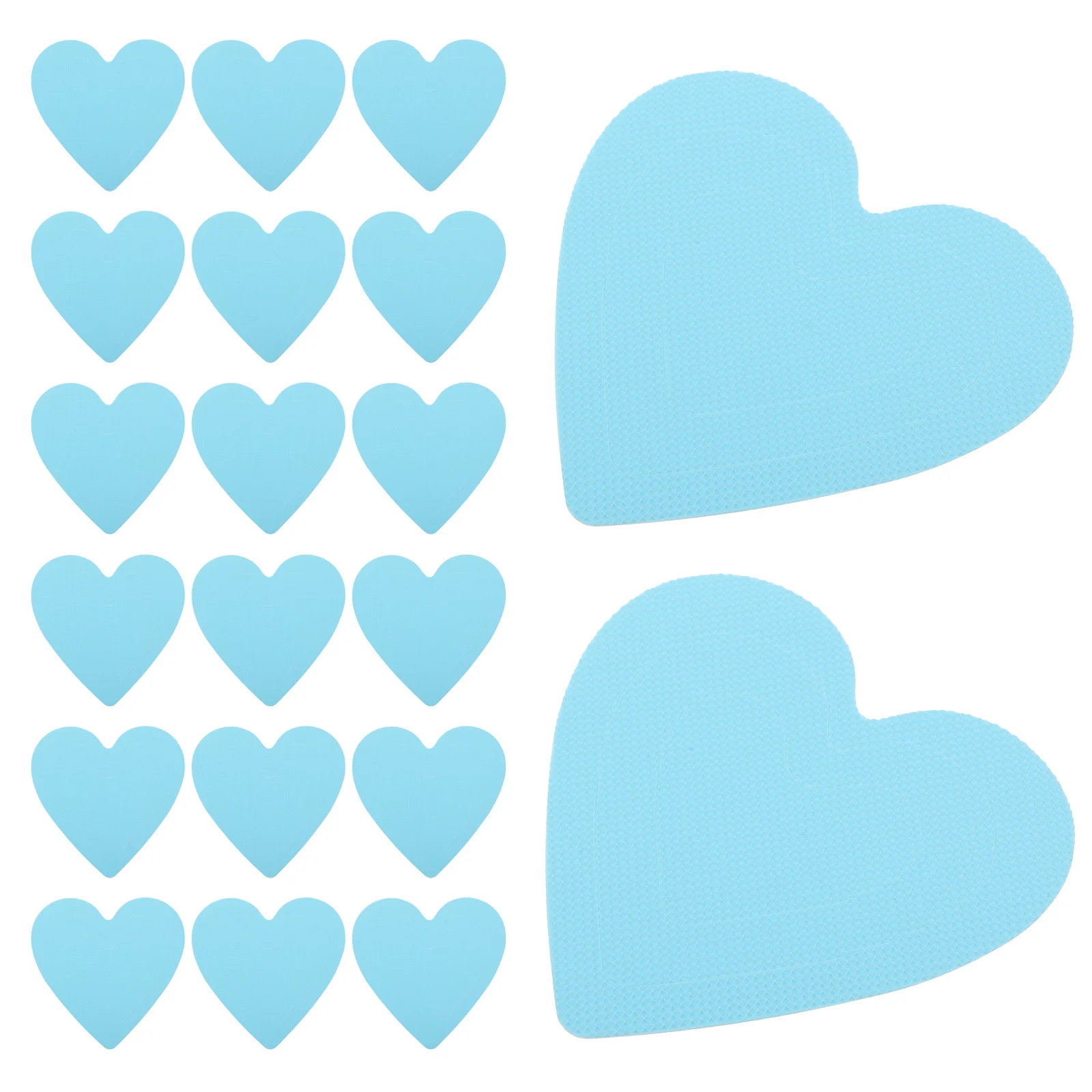 

20pcs Bathroom Anti Slip Stickers Heart Shaped Waterproof Non Skid Shower Floor Bathtub Safety Adhesive Strips Easy Install
