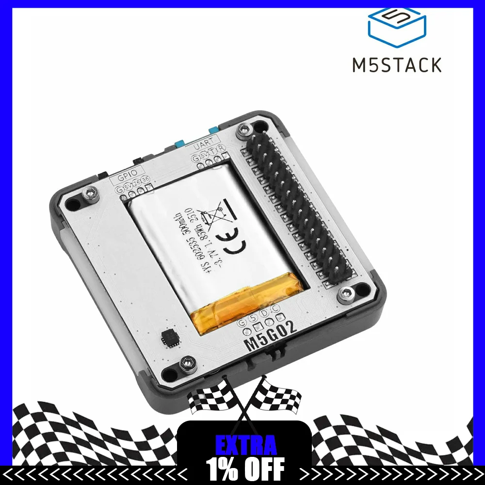 M5Stack Base M5GO Bottom2 v1.3 Expansion Base for Core2 Only Portable IoT Development Kit
