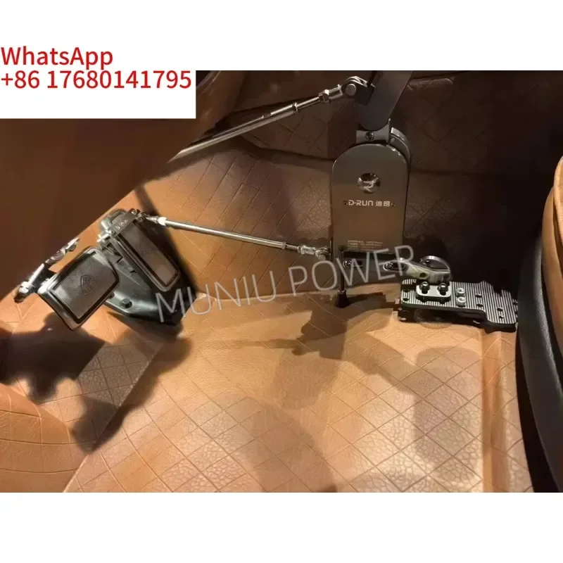 Driving Hand Controls Leg Injury Push Rock Portable CarControl Device Accelerator Brake Pedal Disabled Handicap Mobility Aid