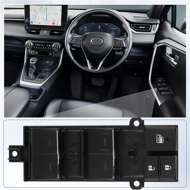 Glass Lifter Switch Car Electric Power Window Switch 8404002180 84040-02180 For Toyota RAV4 XA50 Toyota CHR 2019-2021